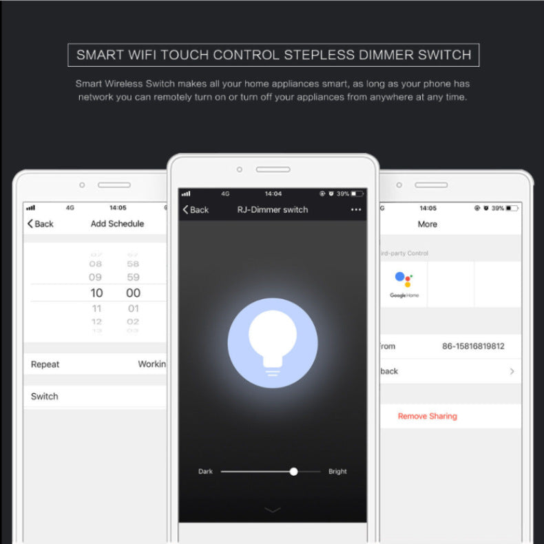 Smart Dimmer light - Perfect Lighting Control