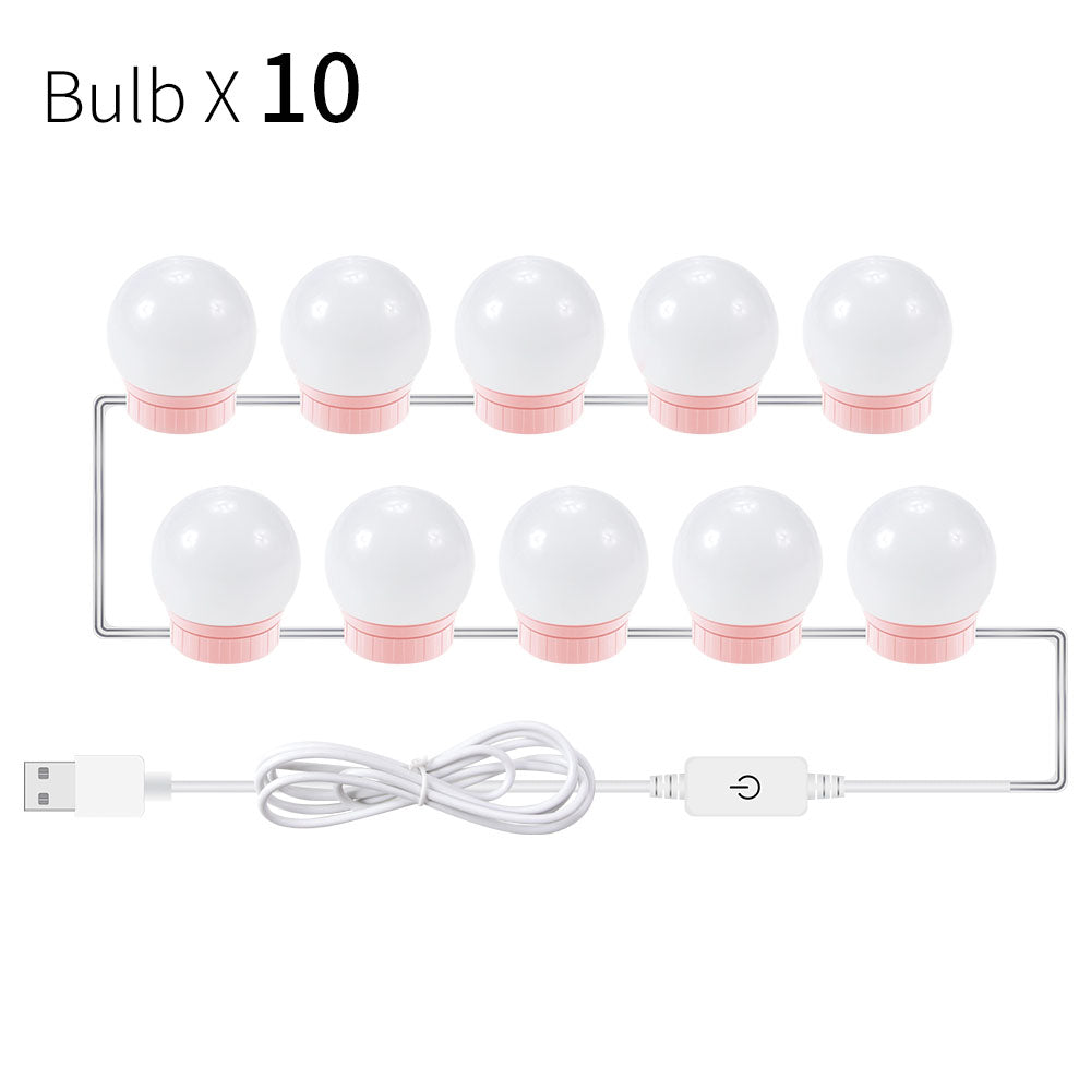 10 pcs LED mirror lights