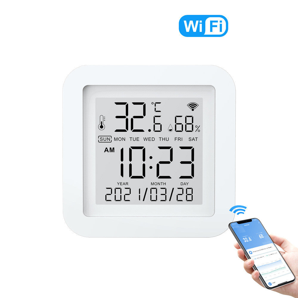 WIFI Temperature & Humidity Sensor - Smart Home Climate Control