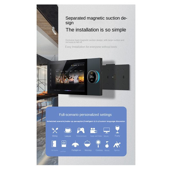 Smart Central Control screen - Your Home, Fully Connected